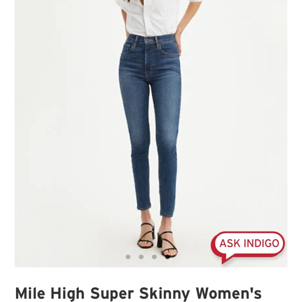Levi’s Mile High Super Skinny Jeans